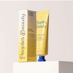 People's Beauty Frontliner Clay Face Mask Two-in-One Mask and Exfoliating Scrub